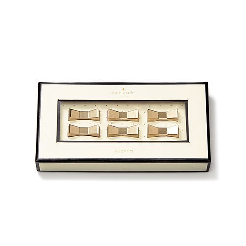 Kate Spade New York Gold Bow Shaped Magnets