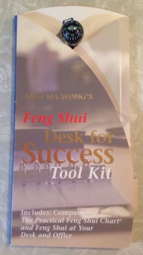 Feng Shui for Success Tool Kit by Angi Ma Wong (1999, Paperback) NEVER USED~NEW!