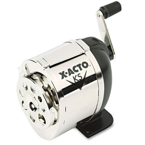 X-ACTO Hunt Model KS Manual Pencil Sharpener Adjustable Sizes Steel Construction