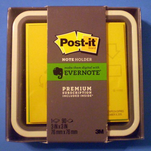 Post-it Note Holder &amp; Sticky Notes, Evernote Collection, 3&#034; x 3&#034;  / MSRP $13