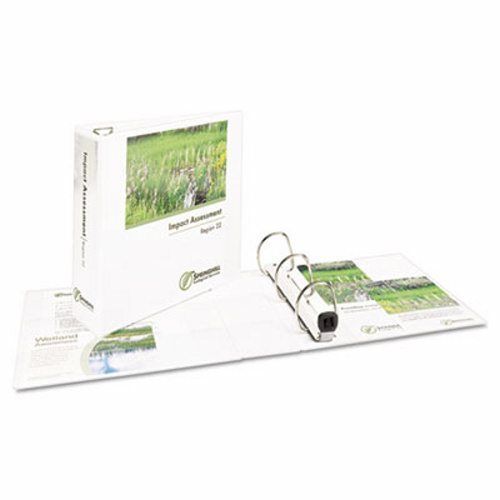 Avery Nonstick Heavy-Duty EZD 3&#034; Reference View Binder, White (AVE79193)