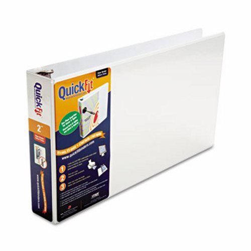 Stride Quick Fit Ledger D-Ring Binder, 2&#034; Capacity, 11 x 17, White (STW94030)