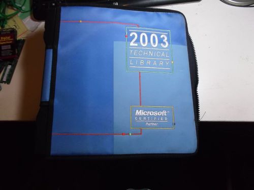 2003 Technical Library complete binder with Partner Campaign Tool Kit with CDs