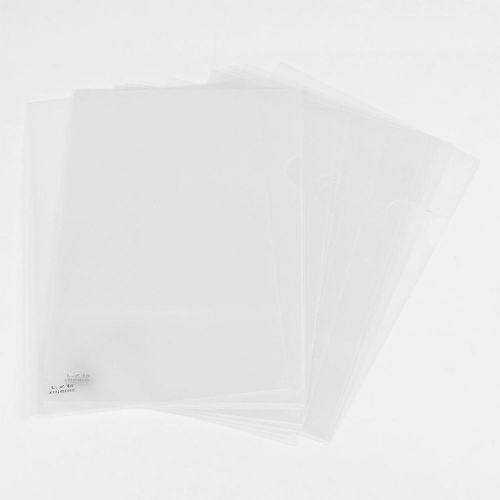 NEW Uxcell Reuseable Clear File Folder Holder for A4 Paper Document 20 Pcs