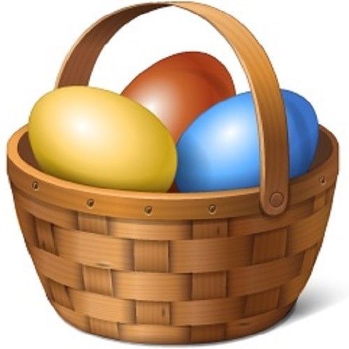 30 Custom Egg Basket Personalized Address Labels
