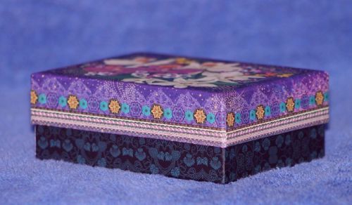 6 Card Gift Set *PIER 1 NOTE CARDS* beautiful decorated cards in Collectible Box