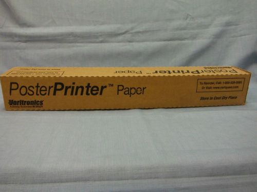 Varitronic Variquest Poster Printer Paper 23&#034; TTP Red 6082-02