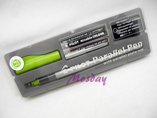Pilot Parallel Pen 3.8mm Nib + 12 Colors Cartridges Set for Calligraphy