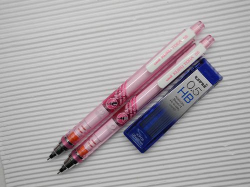 New uni kuru toga m5-450t 0.5mm mechanical pencil free leads (pink) for sale