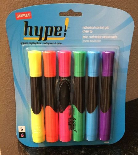 Staples brand hype highlighters for sale