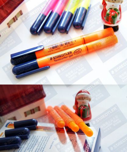 Germany STAEDTLER 264 rotary lipstick formula Gel tag 3-color highlighter pen