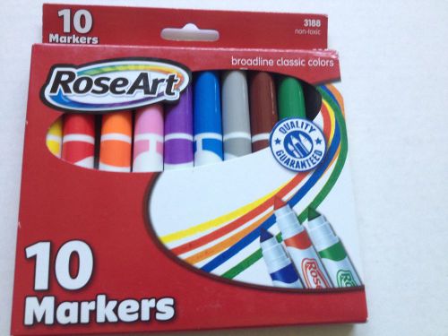 RoseArt Broadline Classic Markers - 10-ct (Free Shipping!)