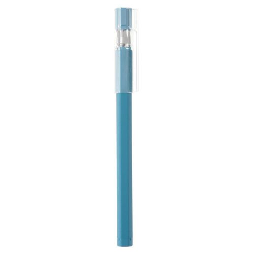 MUJI MoMA Neutral gel ink hexagon ball-point pen 0.4 LIGHT BLUE from Japan New