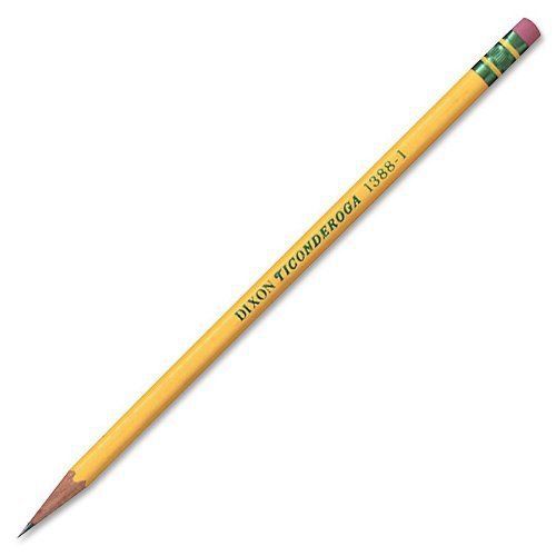 Ticonderoga Wood-case Pencil - #1 Pencil Grade - Yellow Barrel (DIX13881)
