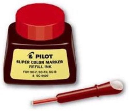 Pilot Permanent Super Color Ink Refill for Super Color Ink Markers - Red