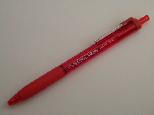 Papermate inkjoy revolutionary genuine red ink pen -  paper mate rollerball for sale