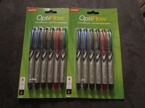 OptiFlow Pens - 2 Packs of Assorted Pens