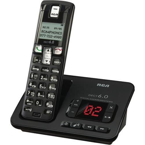 Supreme power rca-2102-1bkga  dect 6.0 cordless digital phone w/ itad for sale