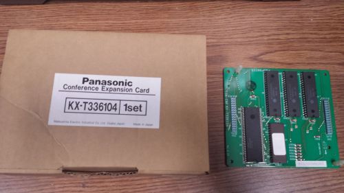 NEW PANASONIC KX-T336104 TSW T SWITCH CONFERENCE EXPANSION CARD FOR KX-T336