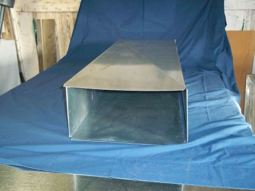 Rectangle duct work 24x14&#034; and 50&#034; long, heating, cooling,, sheet metal duct.