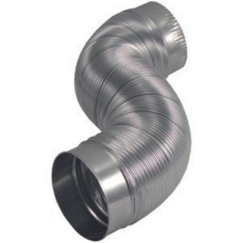 New deflecto am42 4-inch diameter by 2-feet semi-rigid flexible aluminum duct for sale