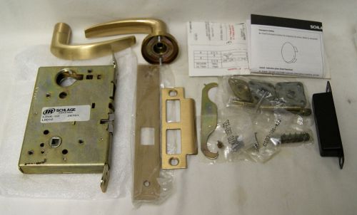 Schlage l9010 07a 612 passage lock locksmith satin bronze - rh for sale