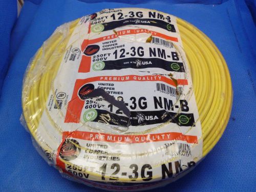 United Copper Industries 250 Ft 12-3G NM-B Wire