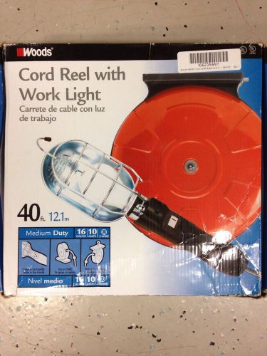 Woods 40&#039; Electric/light Cord Reel #48000