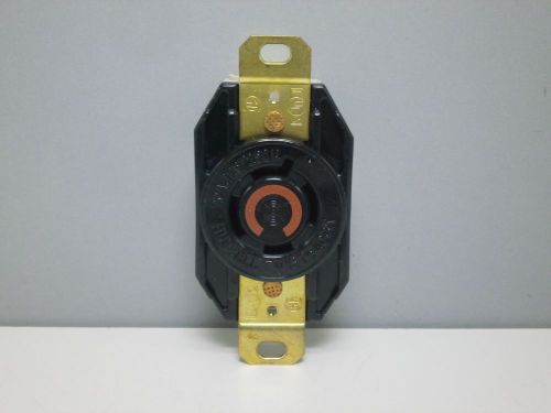 Hubbell hbl2410 2410a twist-lock locking receptacle 20a 3p 4w 125/250v l14-20r for sale