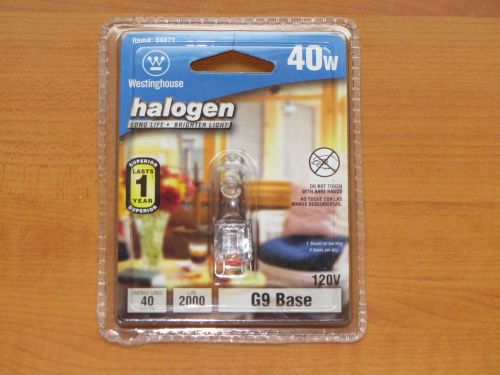 40w G9 Halogen Bulb 04871-New in Package