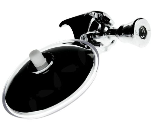 NEW Chromed Shower Head Holder Adjustable No Drilling with Suction Bracket Kit