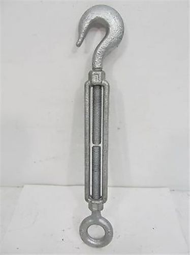 Hook &amp; eye turnbuckle 1/2&#034;, 6&#034; take up, galvanized for sale
