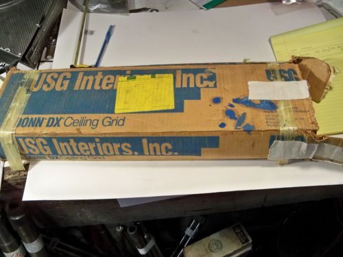 usg ceiling tile frame partial box 2 foot pieces white 1&#034; thick NEW