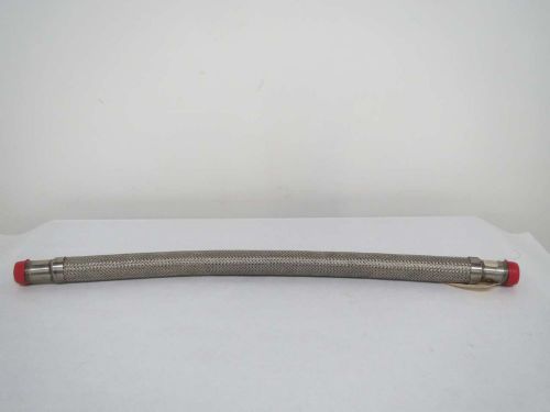 New p045 ss036 braided hose stainless fitting flex size 1-1/4x36in b362661 for sale