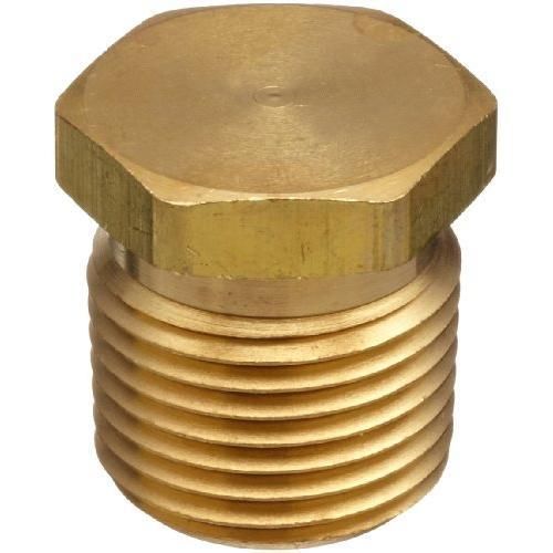 Parker 2 ph-b brass pipe fitting, hex head plug, 1/8&#034; npt male new for sale