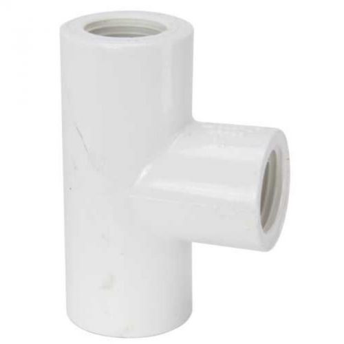Pvc sch 40 tee slip x fip 1/2&#034; 405-005 mueller b and k pvc compression fittings for sale