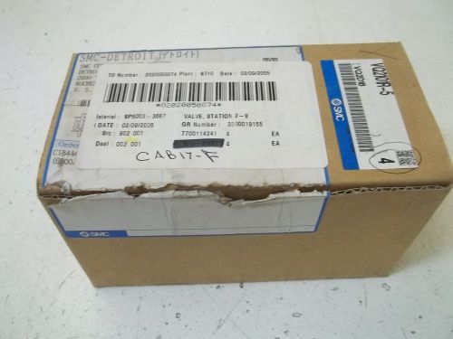 LOT OF 4 SMC VQ2101R-5 VALVE MANIFOLD *NEW IN A BOX*