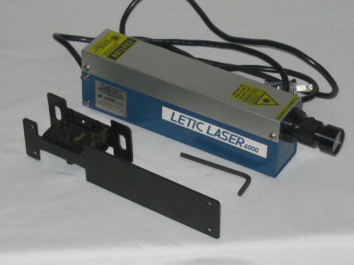 Letic 6000 laser linemaker and/or projector with brackets for sale
