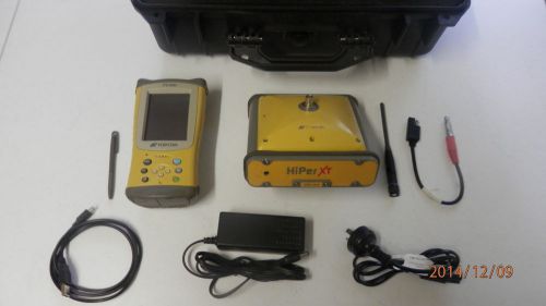 Topcon HiPer XT GPS GNSS network GSM rover kit + FC-120 Bluetooth controller