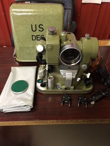 Theodolite Kern  DKM3 Switzerland Surveyor With Case And Accessories (fl)