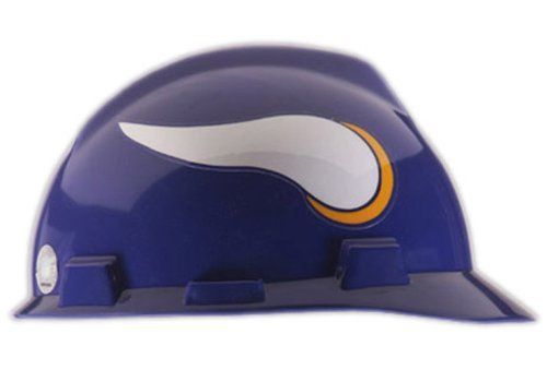 Nfl hard hat minnesota vikings adjustable lightweight construction sports for sale