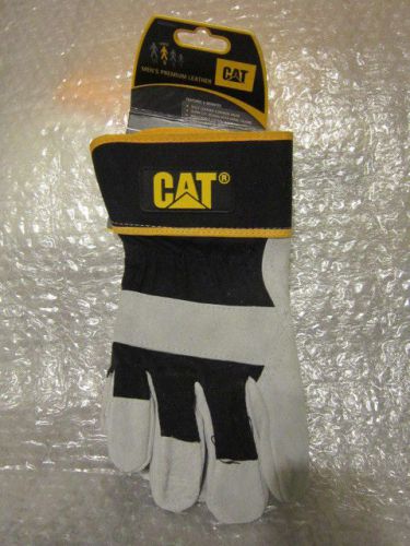 CAT Caterpillar Leather Suede Gloves - new with tag