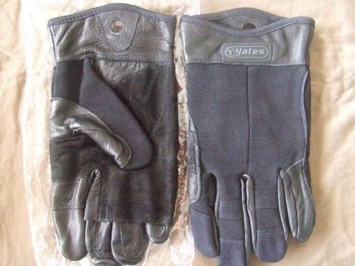 Yates Tactical Rappel FAST Rope Gloves XL Black Military Camping Climbing