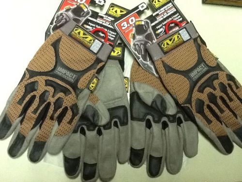 2 NEW PAIR MECHANIC STYLE  GLOVES MEDIUM  SIZE  EXTRACTION IMPACT WORK GLOVES