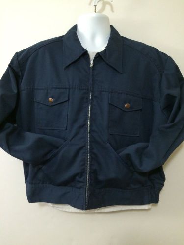 Dickies Mens 48R Lined Eisenhower Navy Jacket Warm Workshop Mechanic Work Jacket