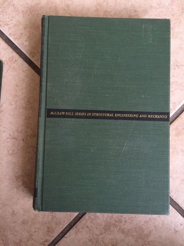 Mcgraw-hill Series In Structural Engineering And Mechanics 1960