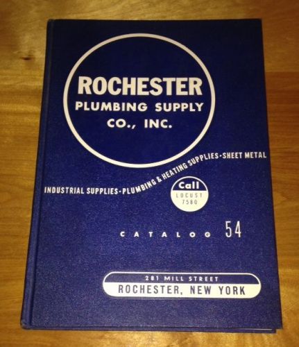 1954 MID CENTURY DESIGN CATALOG+ RESTORATION ETC. ROCHESTER, MINT