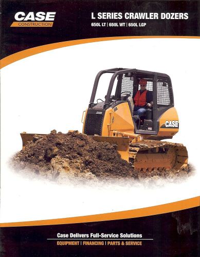 Equipment Brochure - Case - 650L LT WT LGP - Crawler Dozer - 2009  (E1801)