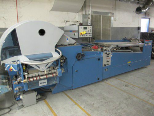 2006 MBO K 800.2 S-KTL/4-R Folder for up to 30 3\4 X 47 1\4 Signuture folds