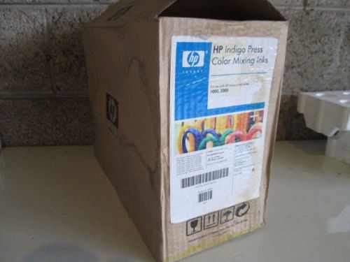 HP Indigo ElectroInk Q5391-00690 Color Mixing 10 Cans for series press 1000/2000